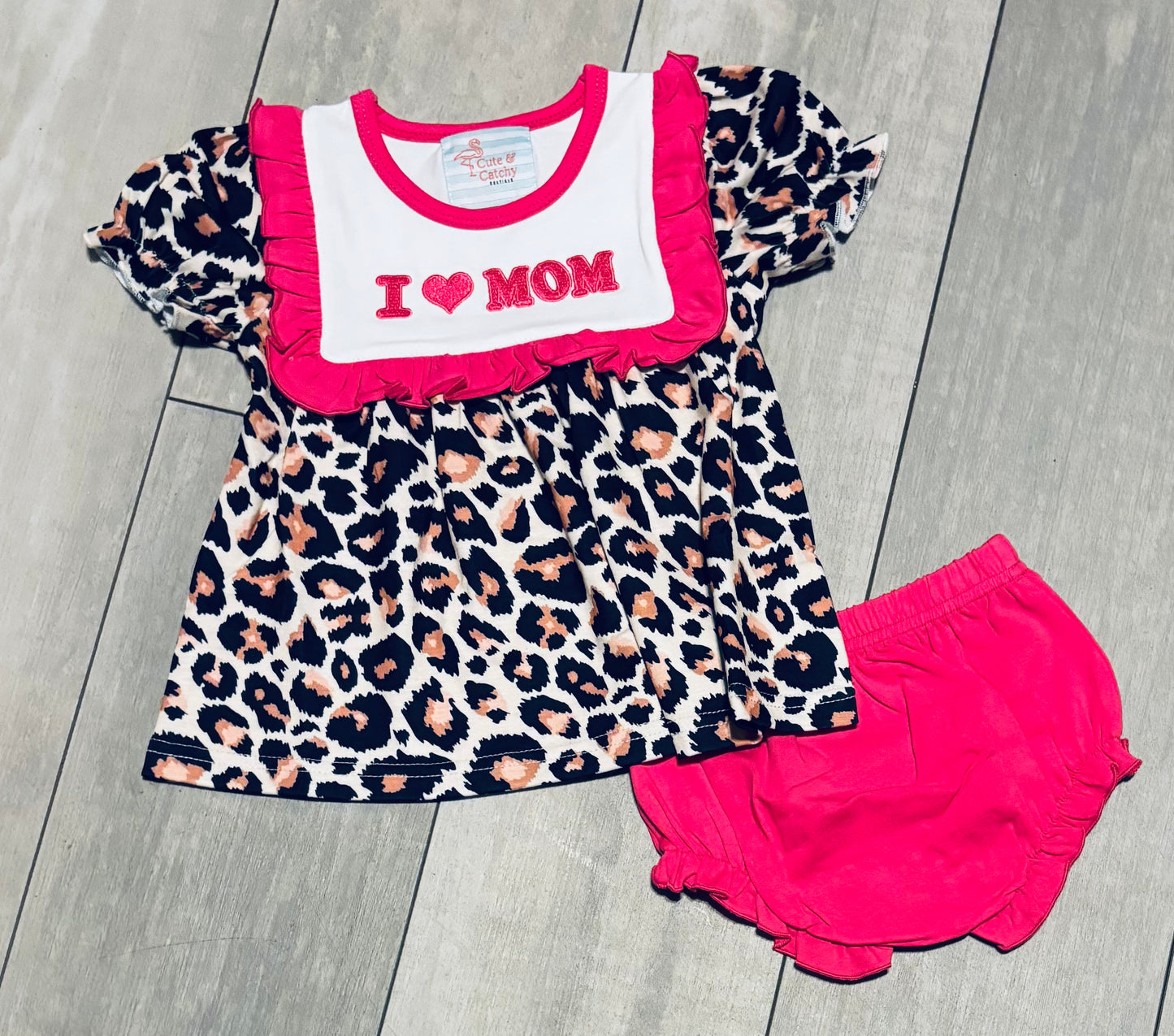 I love Mom Leopard