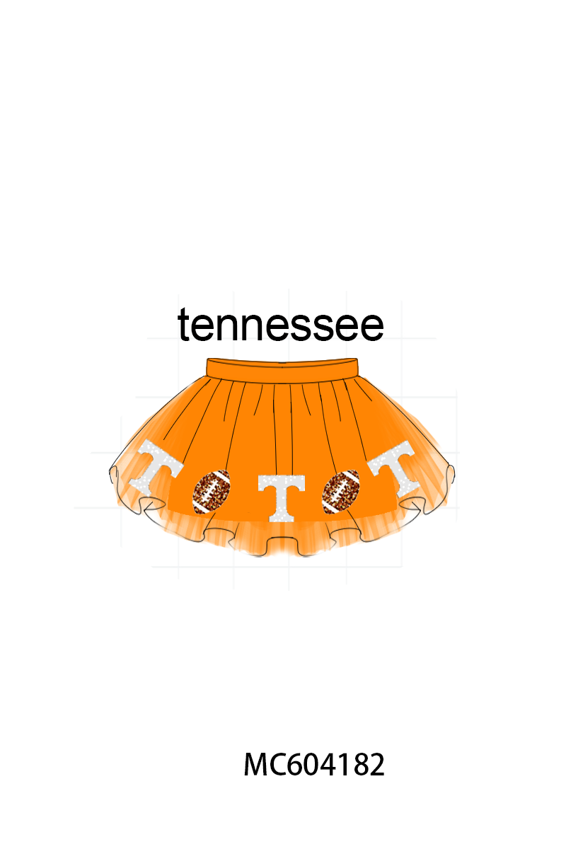 Tennessee football sequin tutu dress