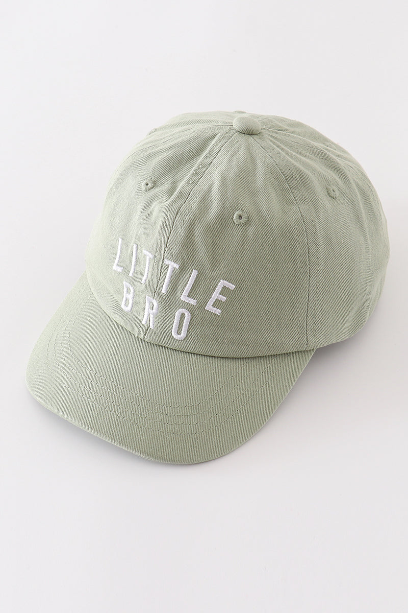 Sage brother embroidery baseball cap