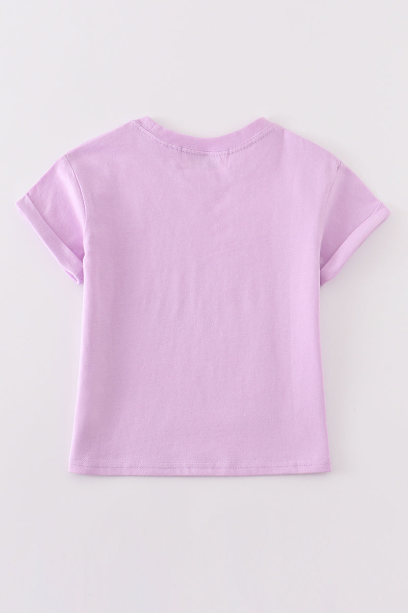 Premium Lilac basic T-shirt