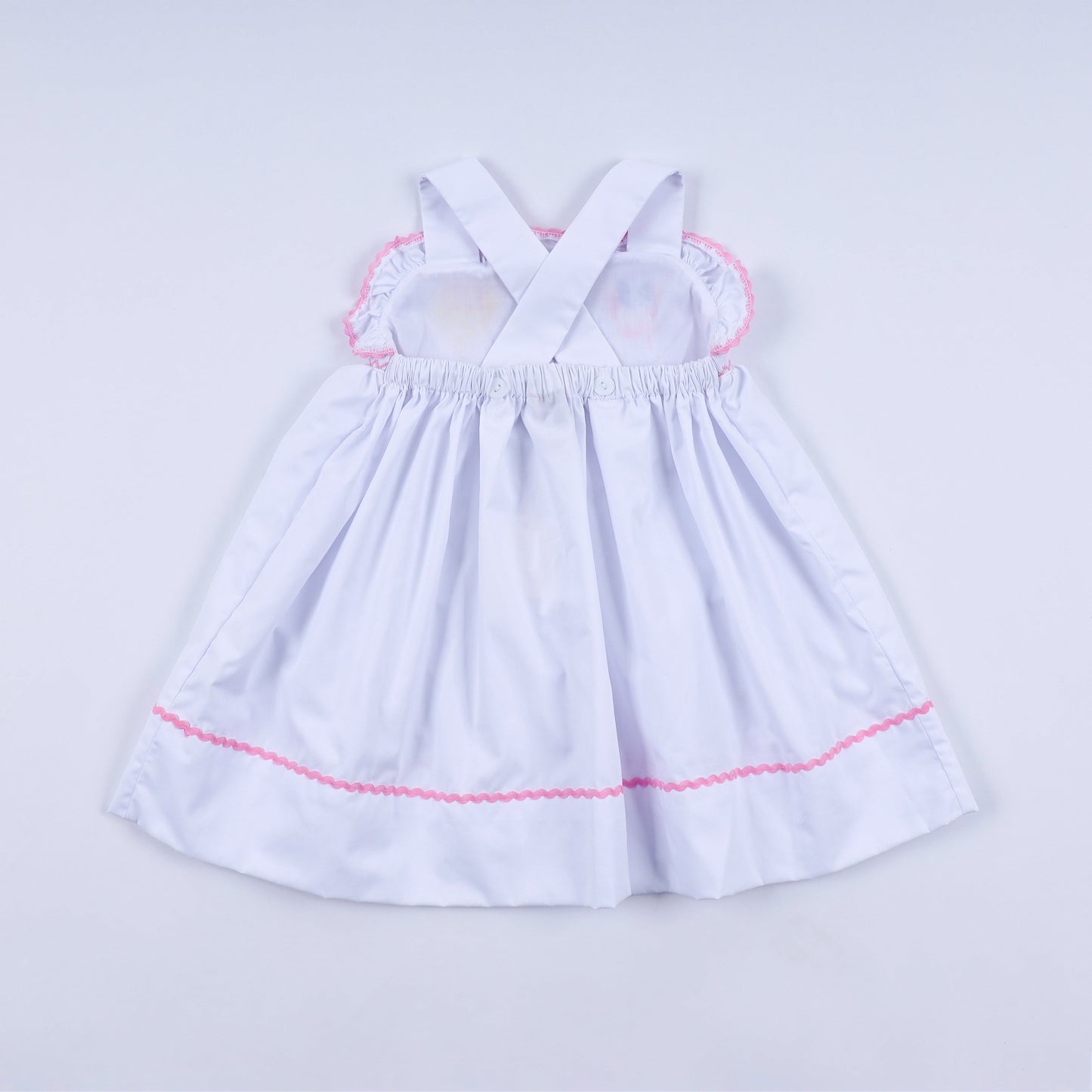 White character ruffle dress
