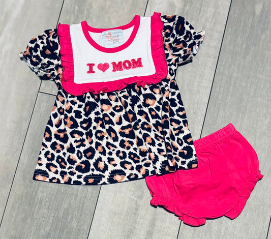 I love Mom Leopard