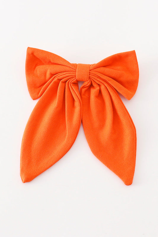 Orange hair sailor bow