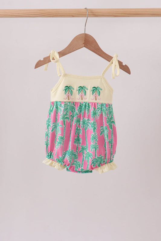 Palm Tree Embroidered Bubble