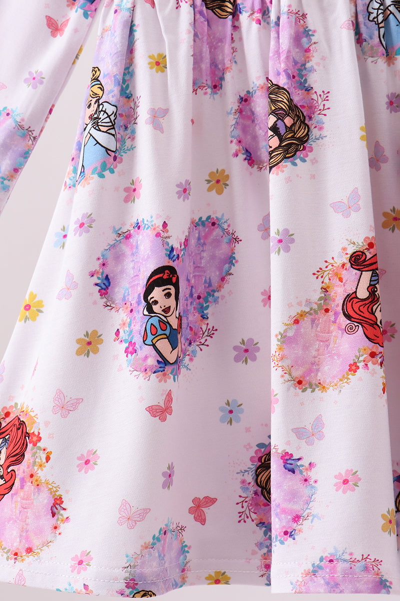 Purple princess pants set